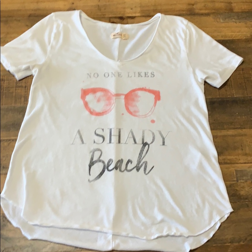 Hollister XS Nobody Likes A Shady Beach Tee